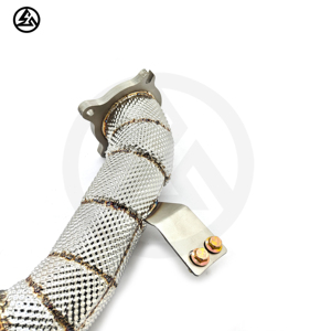 CSZ Downpipe a Flusso Libero di Alta Qualità per <span class=keywords><strong>Volvo</strong></span> <span class=keywords><strong>S60</strong></span> V60 Xc60 3.0T T6 Tubi di Scarico Diritti in Acciaio Inox 304 - Product Image 4