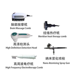 Instrumento Avanzado para el Crecimiento del Cabello con Herramienta de Análisis Capilar 5 en 1, Pulverizador Nano y Peine de Microcorriente para el Bienestar, para Uso en Casa o Salón - Product Image 3