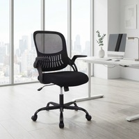 Chaise de bureau de haute qualité, ergonomique, pivotante, moderne, en maille, réglable, durable, en nylon