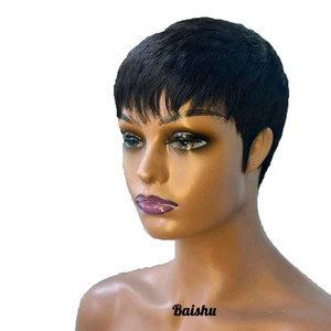 Peluca <span class=keywords><strong>de</strong></span> Flequillo Corto Bob Barata, Estilo Brasileño <span class=keywords><strong>y</strong></span> Vietnamita, Suave <span class=keywords><strong>y</strong></span> Esponjosa, Buena Calidad, Precio <span class=keywords><strong>de</strong></span> Fábrica al por Mayor - Product Image 1