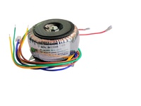 Transformateur toroïdal 100VA Tension d'entrée 220V 50Hz Sortie 0-11V, 0-26V, 0-9V, 0-35.5V Diamètre extérieur 103mm Hauteur 55mm