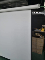 Écran de projection électrique en PVC pour home cinéma de 100 pouces, motorisé, à encastrer dans le plafond