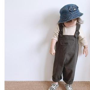 Enfants Automne Nouveau Garçon Vêtements Enfants 2 ans Enfants Pantalons Bébé Fille Bretelles - Product Image 6