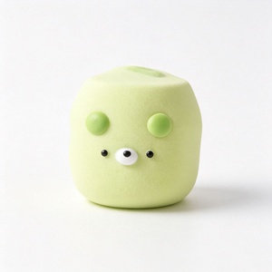 Crunchy Sound Multi-Colored Little Bear Powder Puff Building Block Handmade Squishy Ball Soft <b>Stress</b>-Relief <b>Toy</b> for 15 Years Old - Product Image 5