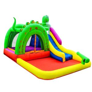 Toboggan aquatique gonflable drôle <span class=keywords><strong>de</strong></span> maison <span class=keywords><strong>de</strong></span> bulle d'Oxford avec la piscine pour des enfants - Product Image 2