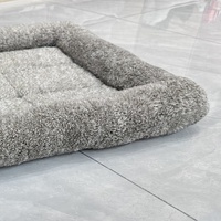 Fabricant de polaire orthopédique de luxe confortable doux lavable coussin de couverture amovible chien chat lit coussin pour animaux de compagnie
