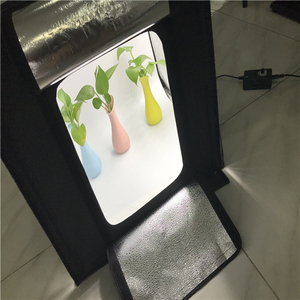 PULUZ 40 x 40 cm Kit <span class=keywords><strong>Studio</strong></span> <span class=keywords><strong>Photo</strong></span> Pliable LED avec Tente de Prise de Vue, <span class=keywords><strong>Boîte</strong></span> Lumineuse Softbox pour Mini <span class=keywords><strong>Studio</strong></span> <span class=keywords><strong>Photo</strong></span> - Product Image 3