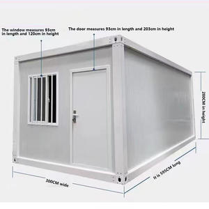 Casa Contenedor Prefabricada de 20 pies, Diseño Moderno, Transpirable, Multiusos, para Uso en Hoteles o Villas, 5+ - Product Image 5