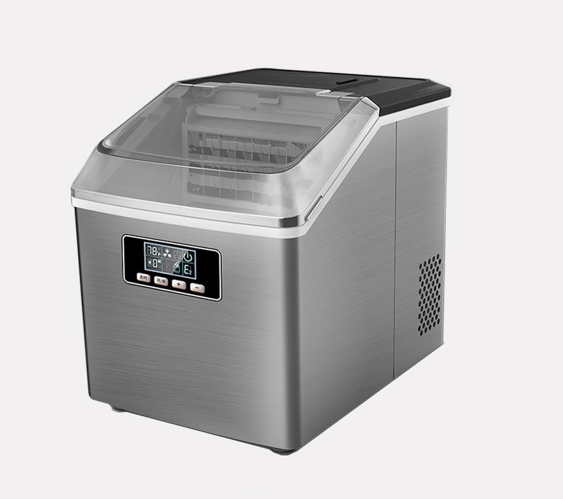 HZB-20G-C портативный льдогенератор мини столешница бытовой 15kgs полная автоматическая машина, машина для приготовления льда квадратных ледяной куб делая машину