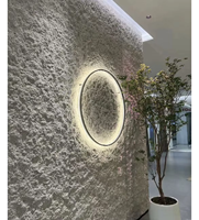 Matériau composite bois-plastique flexible MCM en gros, écologique et moderne, pour murs extérieurs, escaliers, salles de bain et entrepôts