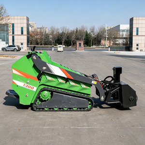 Maquinaria de movimiento de tierras: Minicargadora compacta de alta eficiencia con motor de gasolina EPA y agente de ventas. - Product Image 6