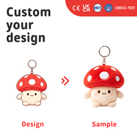 Aangepaste avocado knuffel sleutelhanger schattig groen gevuld fruitfiguurtje Kawaii tas charme rugzak hanger OEM ODM cadeau