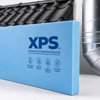 Panneau en polystyrène extrudé XPS, résistance à la compression 400-500 kPa, classe d'incendie B1, isolation thermique, imperméable