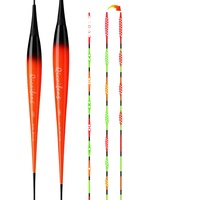 Flotteur de pêche électronique lumineux intelligent à double usage avec alarme de morsure et changement de couleur LED