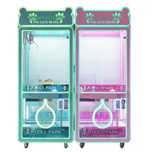 Máquina Expendedora de muñecas personalizadas, juego de Arcade transparente, grúa operada por monedas, Mini máquina de garra de juguete - Product Image 2