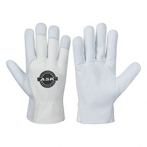 Mechanical Work Gloves Nylon Anti-Slip Durable & Flexible Safety <b>Cuff</b> Wing <b>Thumb</b> for Auto Assembly Mechanic Workshop - Product Image 1