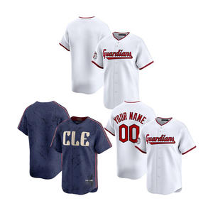 All'ingrosso di alta qualità a buon mercato squadra americana cucita maglia da Baseball Cleveland tutti i giocatori di Baseball abbigliamento sportivo top camicia - Product Image 1
