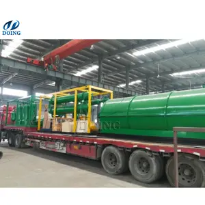 5-200TPD Waste Plastic Pyrolysis Plant Waste car tires to fuel recycling machine Solid waste treatment Equipment