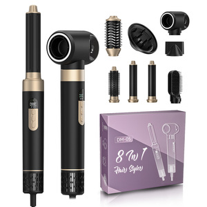Multi Styler 8 In 1 Smart Hair Dryer With Auto Curling And Straightening Function For Hair Styling - Product Image 2