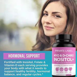 OLLI özel etiket Myo Inositol kapsül kadınlar destek Folate Vitamin kadınlar Inositol d-chiro Inositol kapsüller - Product Image 6