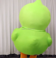 Costume de mascotte de canard gonflable géant personnalisé pour adultes 2m/2.6m Costumes de canard gonflables Vente chaude