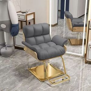 Sillas de peluquería de lujo de alta gama K - sillas especiales con elevación y rotación para cortes de pelo, barbería y estética de celebridades - Product Image 3