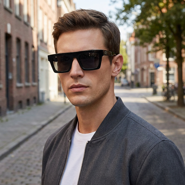 European and American Small-frame square Minimalist Sunglasses, Fashionable American-style Trendy Sunglasses,luxury Sunglasses