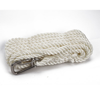 Corde statique en nylon à 3 brins de haute qualité Corde flexible souple et souple personnalisée marine torsadée durable de haute résistance