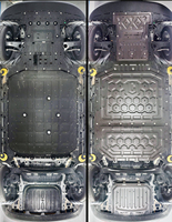 Pièces de moteur de voiture personnalisées, kits de carrosserie extérieure pour Leapmotor A10 B03X 2027 2026, pièces de rechange, accessoires de modification automobile, protection inférieure