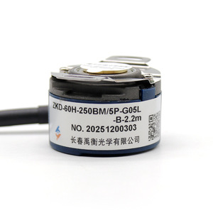 Changchun Yuheng ตัวเข้ารหัสแบบโรตารี่ ZKD-60H-250BM สายเคเบิล5P นำไปสู่ปลายกลม - Product Image 4