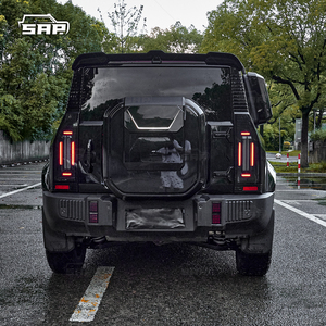 Oto yedek parçaları araba modifikasyon Defender tarzı ön Facelift Grill tampon vücut kitleri Chery T2 Jetour için - Product Image 6