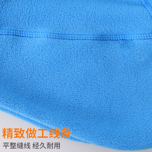 Fleece Lined <b>Warm</b> <b>Hat</b> With Ear Flaps Windproof Double Layer Outdoor Cycling Ski Cap For Adults Solid Color - Product Image 1