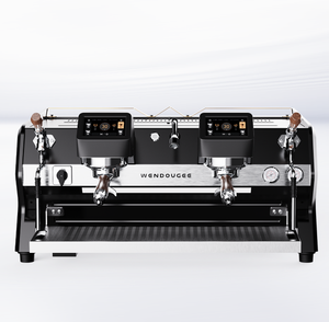 Cafetera Espresso Programable Totalmente Automática de Doble Cabezal, Portátil, con Pantalla Táctil, Alimentada por Batería, Capacidad para 24 Tazas, Apta para Automóvil - Product Image 1