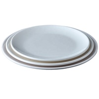 Assiette Ronde en Mélamine Blanche de 8,5 Pouces à Impression Personnalisée pour Restaurants – Vente en Gros Usine