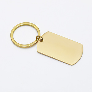 Grabado personalizado de acero inoxidable de metal en blanco etiquetas de identificación de perro sublimación nombre collar etiquetas de perro con cadena - Product Image 4