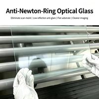 Vidrio Impresionante Extra Grande con Anillo Anti-Newton, que Ofrece Imágenes más Claras, Alta Transparencia, Antideslumbrante y Más Vívidas