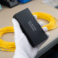 Splitter PLC Outdoor SC APC SC UPC 1x4 1x8 1x16 Tipe Kotak ABS 0.9mm Single Mode G657A1 FTTH GPON OLT ONU Peralatan Optik