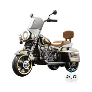 Motocicleta eléctrica de <span class=keywords><strong>3</strong></span> ruedas con batería de gran venta, coche popular para niños hecho de plástico duradero - Product Image 1