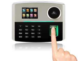 Machine de pointage biométrique par reconnaissance d'empreintes digitales avec Android 8.1, Wi-Fi, modèle compact - Product Image 1