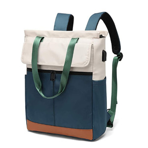 Sac à dos convertible pour ordinateur portable, écologique, personnalisé, nouveau design, sacs pour femmes, sac à dos pour filles - Product Image 1