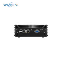 Mini PC Industrial Sin Ventilador Intel Core de 6ª y 7ª Generación I3 I5 I7 Serie U, Doble LAN, 4 Puertos USB 3.0, 2 Puertos COM RS232, HDVGA Integrado