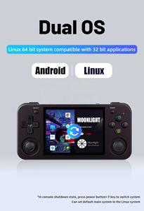 Nouvelle arrivée <span class=keywords><strong>RG353M</strong></span> Console de jeu portable Retro Gaming avec double système d'exploitation et communication Wi-Fi pour les joueurs - Product Image 5