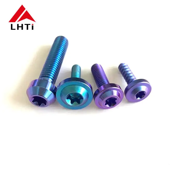 Gr5 TC4 titanium alloy proti bolts for motorcycle