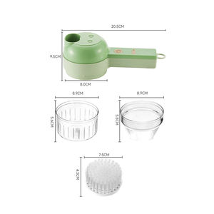 Ensemble de couteaux de cuisine sans fil In1 en gros, hachoir manuel pour viande, aliments et ail, pour peler et trancher les légumes - Product Image 2