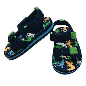 Sandales pour garçons, vente en gros, vert, dinosaures, bon marché, été - Product Image 3