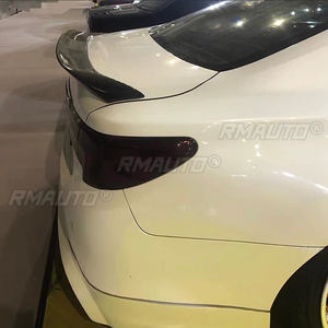 Alerón Trasero Estilo K de Fibra de Carbono/FRP Brillante para Toyota Mark X REIZ, Años 2010, 2011, 2012, 2013, 2014, 2015, 2016, 2017, Accesorios - Product Image 6