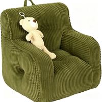 Nouveau Fauteuil Poire Moderne 2026 pour Enfants, Canapé Confortable 1 Place pour Tout-Petits, Fauteuil Compressé pour Enfants