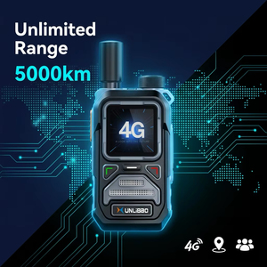 XUNLIBAO WZ-900 4G LTE PoC de haute qualité avec carte <span class=keywords><strong>SIM</strong></span> WCDMA GPS, radio bidirectionnelle longue portée, talkie-walkie mondial - Product Image 2