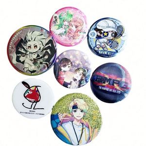 Pin Metálico con Diseño Nuevo 2022, Sin Pedido Mínimo, Impresión de Personajes de Anime, Pin de Dibujos Animados, Botón, Insignia - Product Image 2