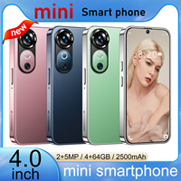 Nuevo 3G T3 Mini Smartphone 64GB Teléfono móvil Smartphone Mini Android Característica Gaming Teléfono móvil